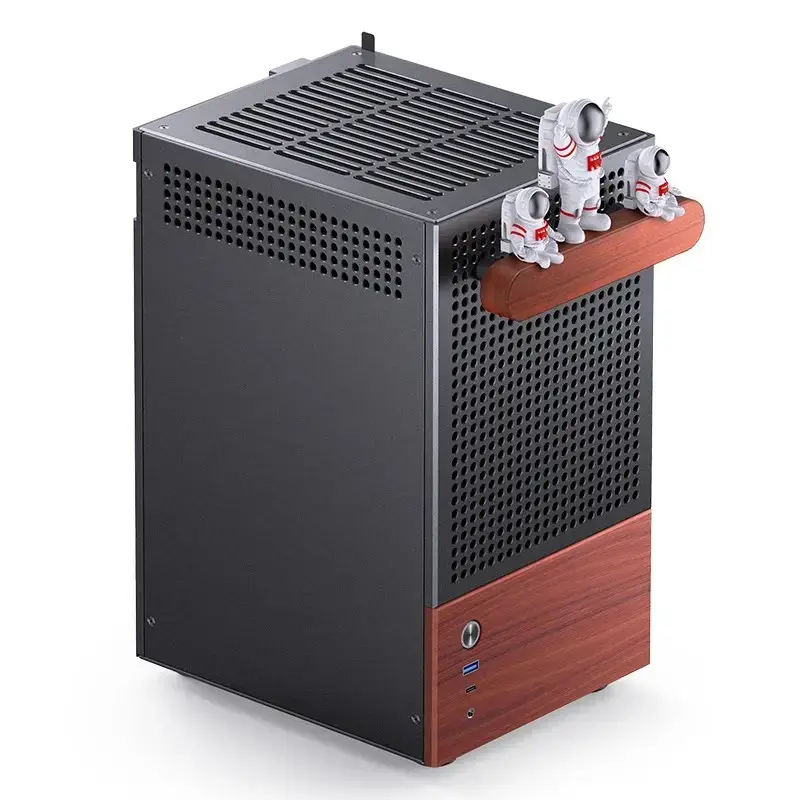 PC skriňa Jonsbo T6, Mini-Tower, Mini-ITX, čierna