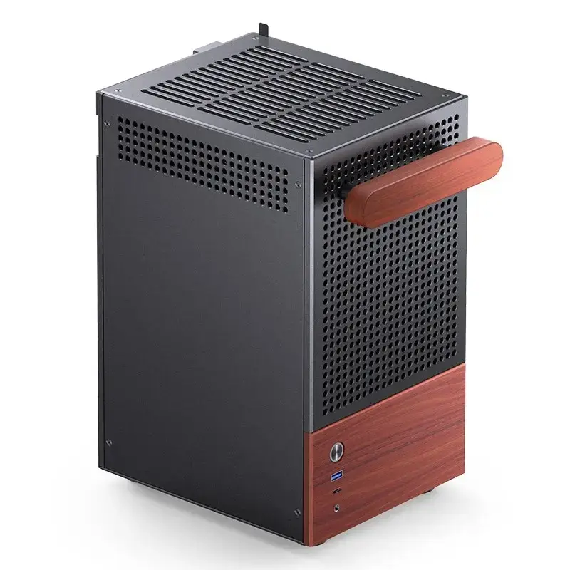 PC skriňa Jonsbo T6, Mini-Tower, Mini-ITX, čierna