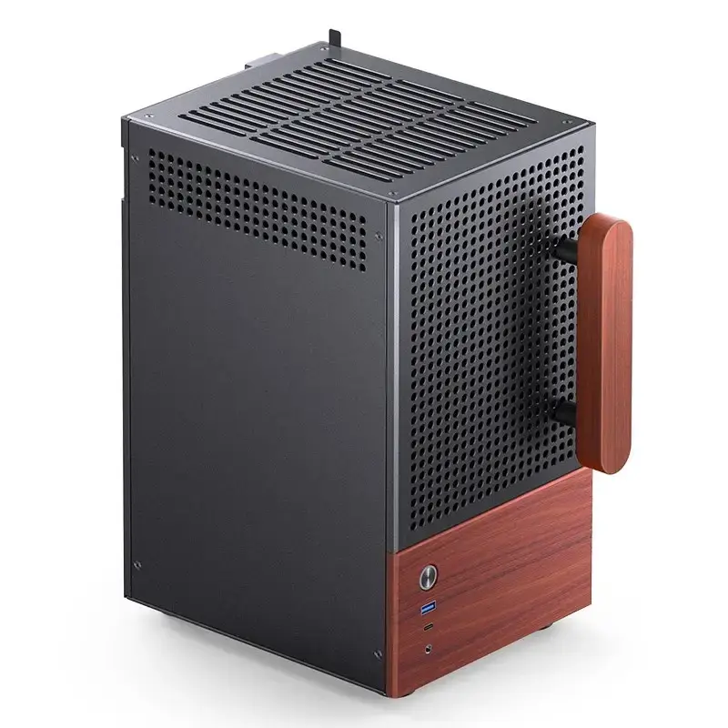 PC skriňa Jonsbo T6, Mini-Tower, Mini-ITX, čierna
