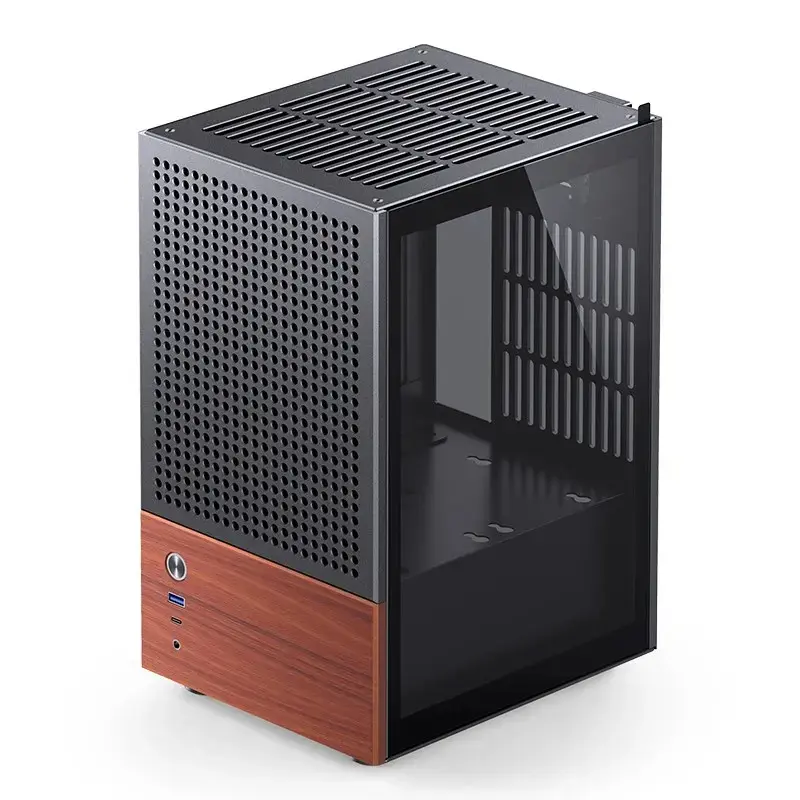 PC skriňa Jonsbo T6, Mini-Tower, Mini-ITX, čierna
