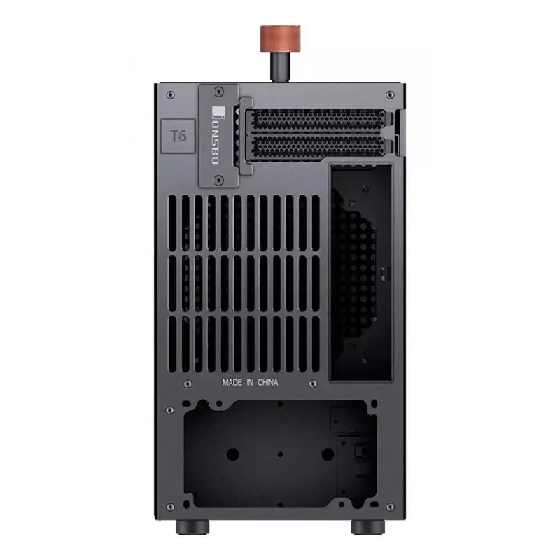 PC skriňa Jonsbo T6, Mini-Tower, Mini-ITX, čierna