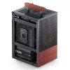 PC skriňa Jonsbo T6, Mini-Tower, Mini-ITX, čierna