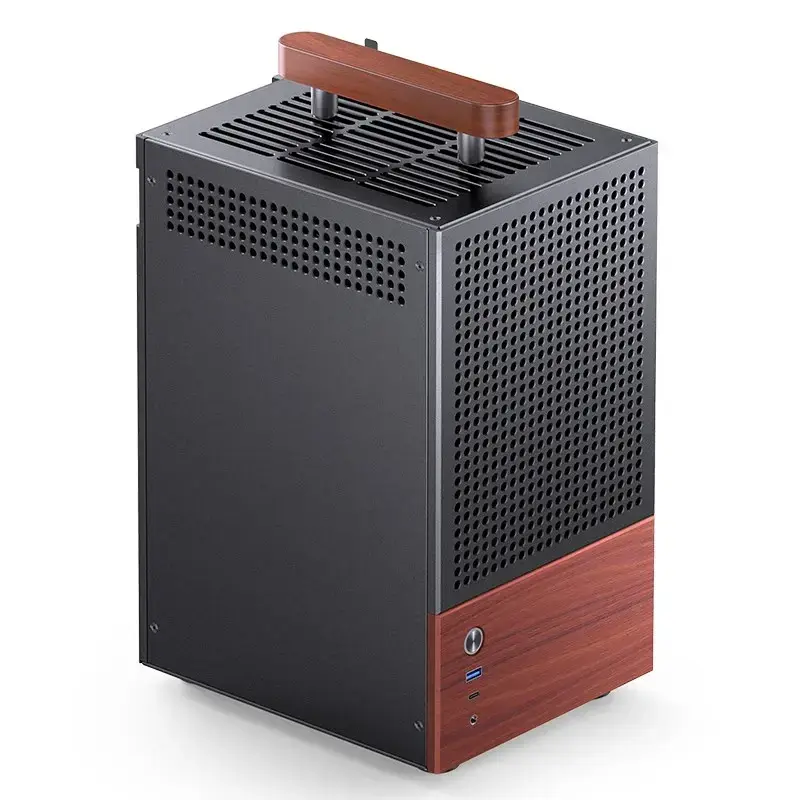 PC skriňa Jonsbo T6, Mini-Tower, Mini-ITX, čierna
