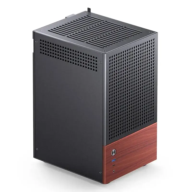 PC skriňa Jonsbo T6, Mini-Tower, Mini-ITX, čierna
