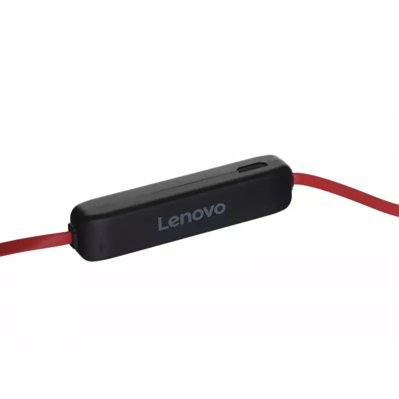 Bezdrôtové Bluetooth slúchadlá Lenovo HE01 červené