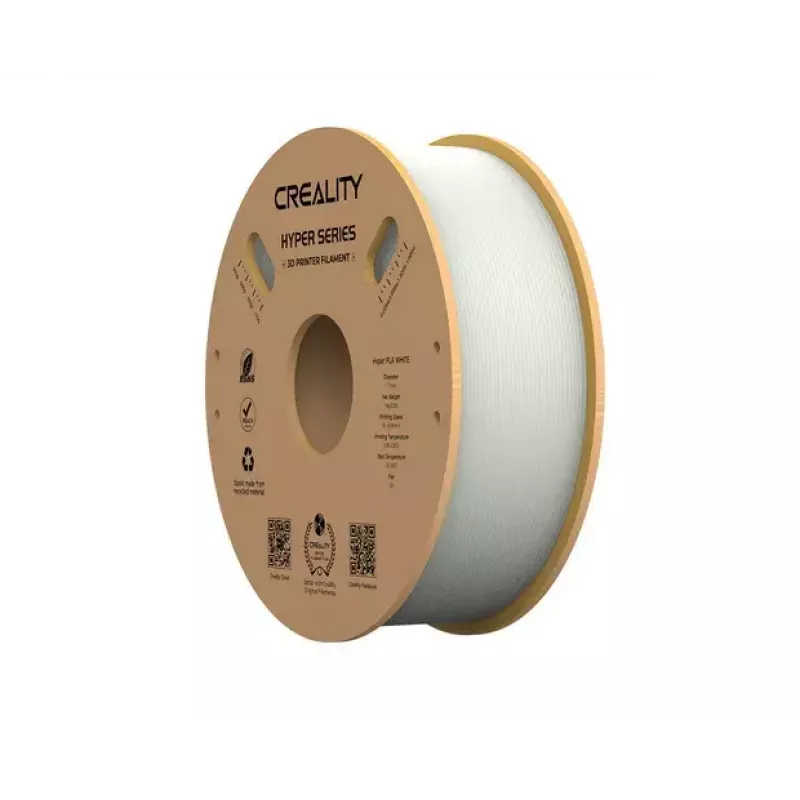 Materiál pre 3D tlač Creality 3D 3301010335 kyselina polymliečna (PLA) biela 1 kg