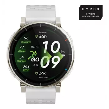 Smart hodinky Amazfit Active 3 — 3,35 cm (1,32 palca) AMOLED, 466×466, dotykový displej, GPS, 365 mAh, silikónový remienok