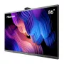 Interaktívna tabuľa Hisense 86WM6FE 86 palcov (2,18 m) 4K UHD 3840×2160 dotykový displej Android WLAN 6 čierna