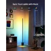 Govee Floor Lamp 2 stojacia lampa, pripravená na Matter, čierna