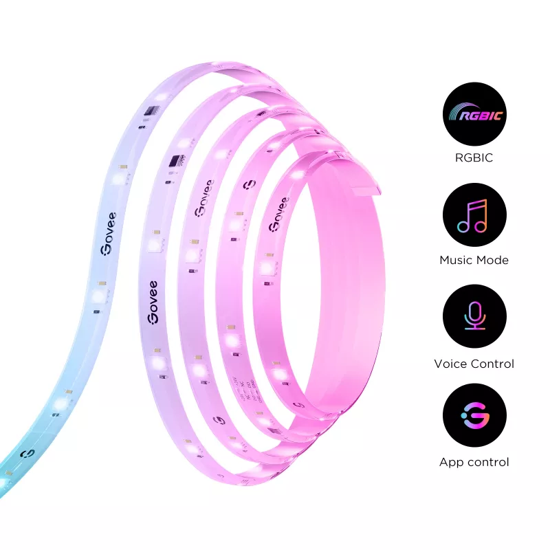 Govee H612FCD1 RGB LED pás, 3 metre