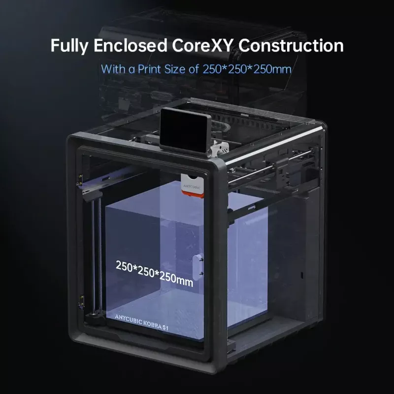 3D tlačiareň 3D Prima Anycubic Kobra S1 Combo 250x250x250mm 600mm/sec