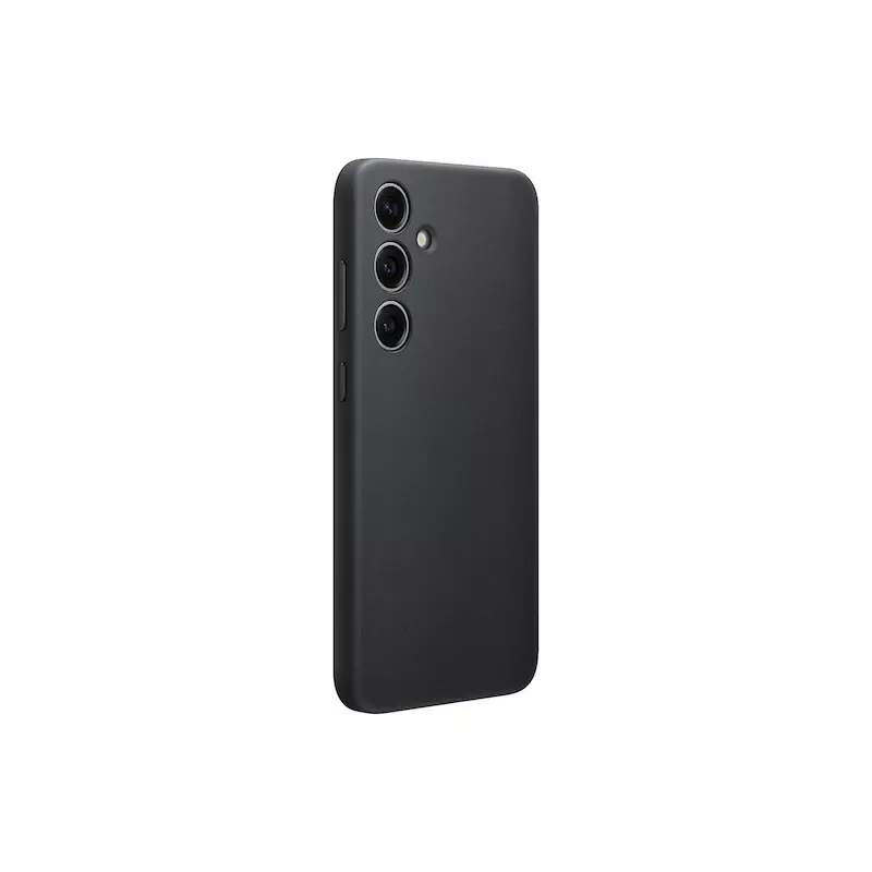 Samsung Galaxy S24+ vegánske kožené puzdro čierna Monochromatic 6.7-palcový
