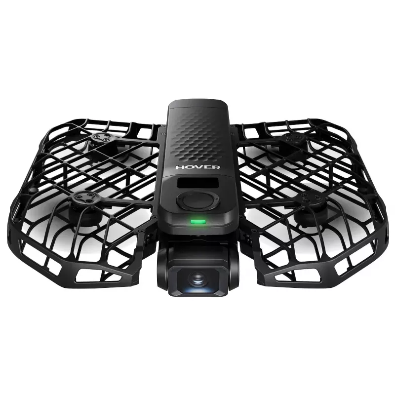 Mini dron HOVERAir X1 Pro — 4 rotory, 12 MP kamera, 4K video, dosah 1000 m, 1920 mAh batéria, 32 GB interná, čierny
