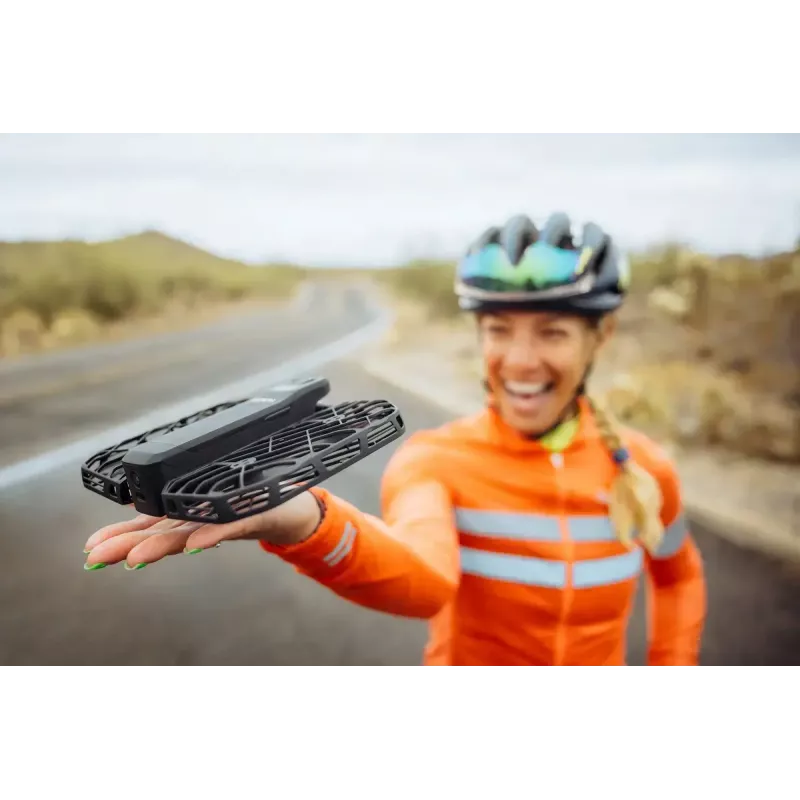 Mini dron HOVERAir X1 Pro — 4 rotory, 12 MP kamera, 4K video, dosah 1000 m, 1920 mAh batéria, 32 GB interná, čierny