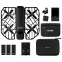 Mini dron HOVERAir X1 Pro — 4 rotory, 12 MP kamera, 4K video, dosah 1000 m, 1920 mAh batéria, 32 GB interná, čierny