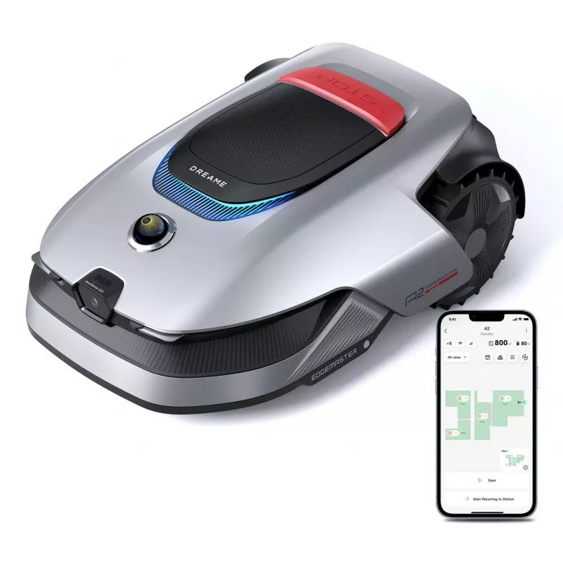 Dreame A2 1200 robotická kosačka akumulátorová čierna, sivá