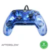 PDP Afterglow drôtový ovládač, modrý/transparentný, USB, Xbox One, Series X/S