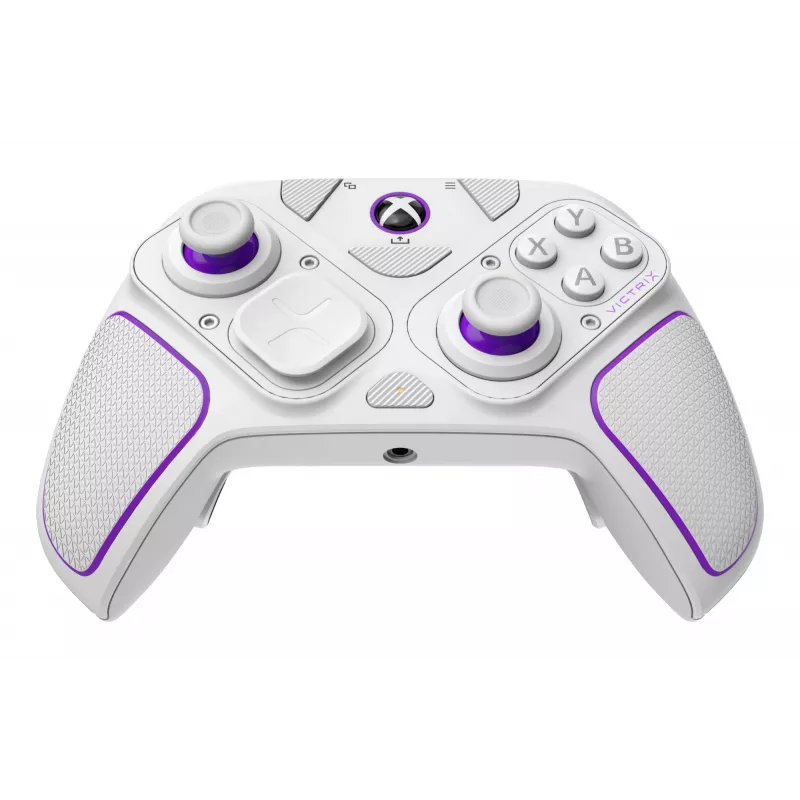 Gamepad VICTRIX 052-002-WH drôtový & bezdrôtový RF/USB, USB-C, 2000mAh, PC/PS4/PS5, fialová/biela
