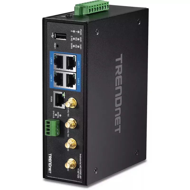 TRENDnet TI-W100 dvojpásmový bezdrôtový router, 4-portový switch