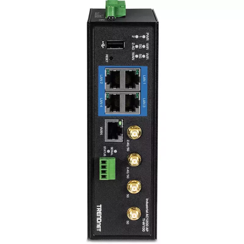 TRENDnet TI-W100 dvojpásmový bezdrôtový router, 4-portový switch