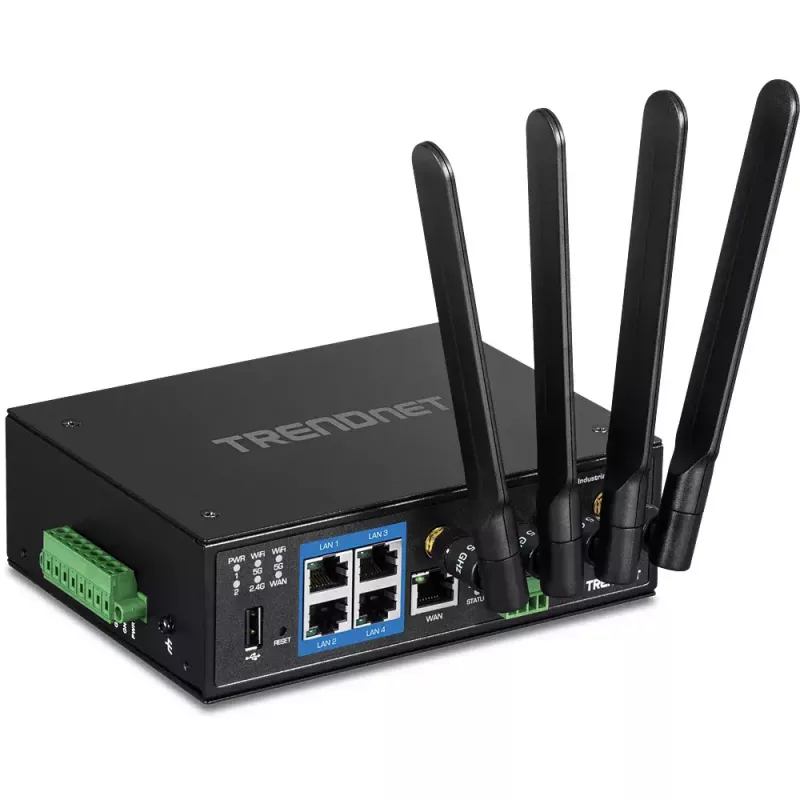 TRENDnet TI-W100 dvojpásmový bezdrôtový router, 4-portový switch