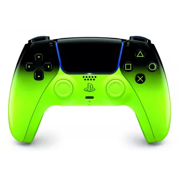 Gamepad Sony DualSense pre PlayStation 5 — Bluetooth/USB, čierna/zelená, analógový/digitálny, USB-C