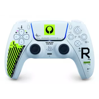 Gamepad Sony DualSense pre PlayStation 5 — Bluetooth/USB, biela & zelená, analógový/digitálny, USB‑C