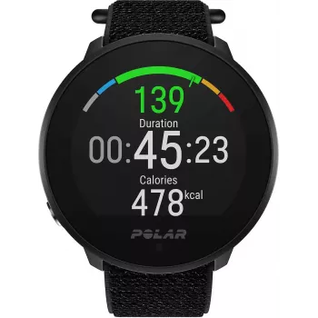 Polar Unite fitnes hodinky, M-L, čierne (900106604)