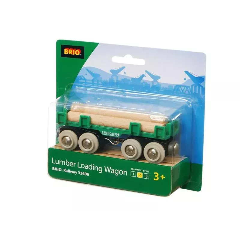 Ravensburger BRIO drevený vozík modelová železnica príslušenstvo, 4-dielne, viacfarebné