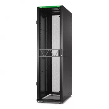 APC NetShelter SX Server Rack Gen 2, 45U, 2124H x 600W x 1070D mm, s bočnými stenami, čierny