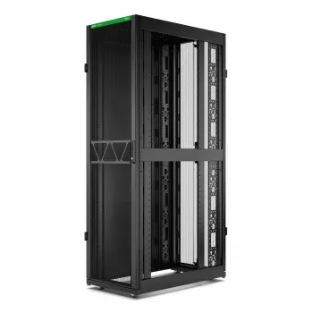 APC NetShelter SX Server Rack Gen 2, 45U, 2124H x 600W x 1070D mm, s bočnými stenami, čierny