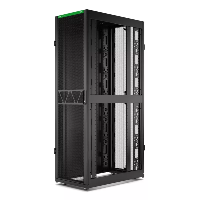 APC NetShelter SX Server Rack Gen 2, 45U, 2124H x 600W x 1070D mm, s bočnými stenami, čierny