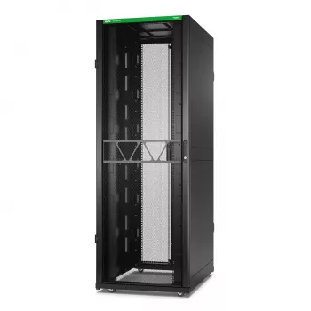 APC NetShelter SX Server Rack Gen 2, 45U, 2124H x 750W x 1070D mm, s bočnými stenami, čierny