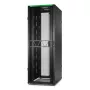 APC NetShelter SX Server Rack Gen 2, 45U, 2124H x 750W x 1070D mm, s bočnými stenami, čierny