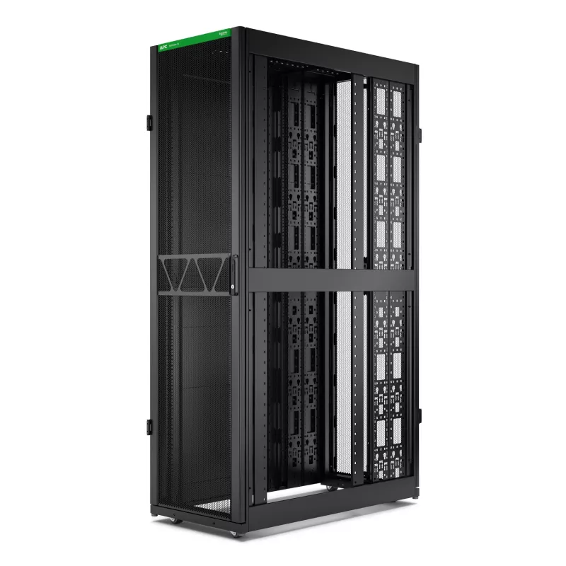 APC NetShelter SX Server Rack Gen 2, 45U, 2124H x 600W x 1200D mm, s bočnicami, čierna