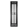 APC NetShelter SX Server Rack Gen 2, 45U, 2124H x 600W x 1200D mm, s bočnicami, čierna