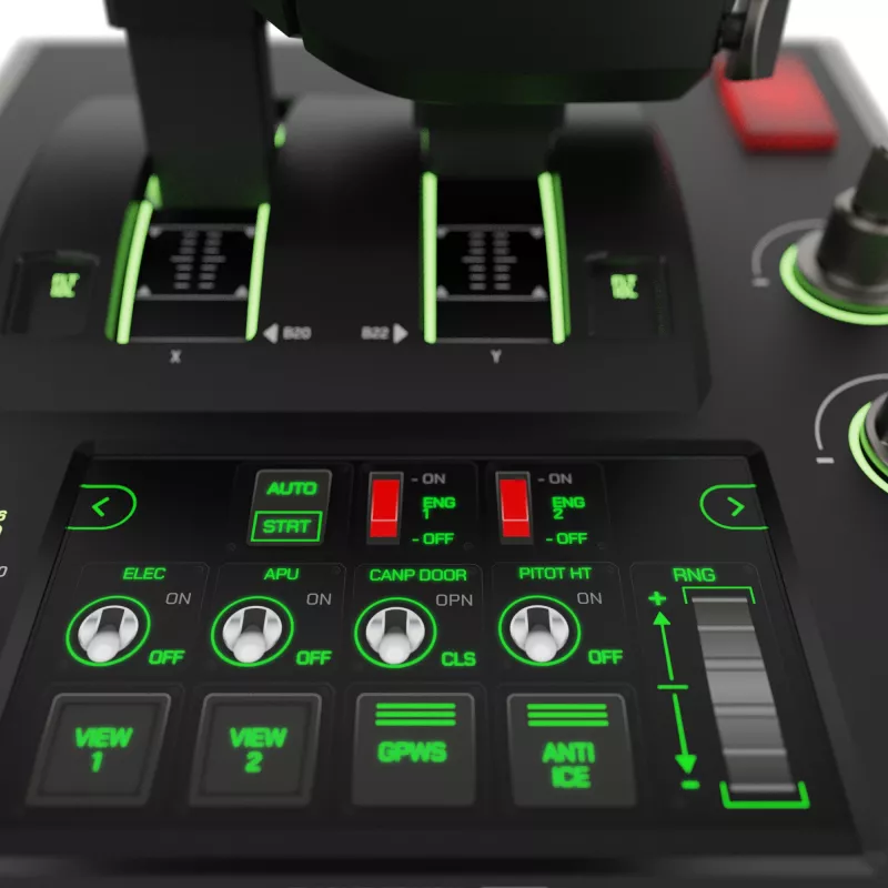 Turtle Beach VelocityOne Flightdeck letecký simulačný systém HOTAS pre počítače so systémom Windows 10 a 11 (TBS-0724-05)