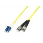 Microconnect FIB411005 InfiniBand/optický kábel 5 m LC ST žltý