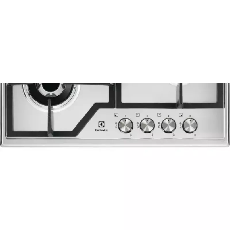 Plynová varná doska CGS6436BX WOK, 4 varné zóny, mechanické ovládanie