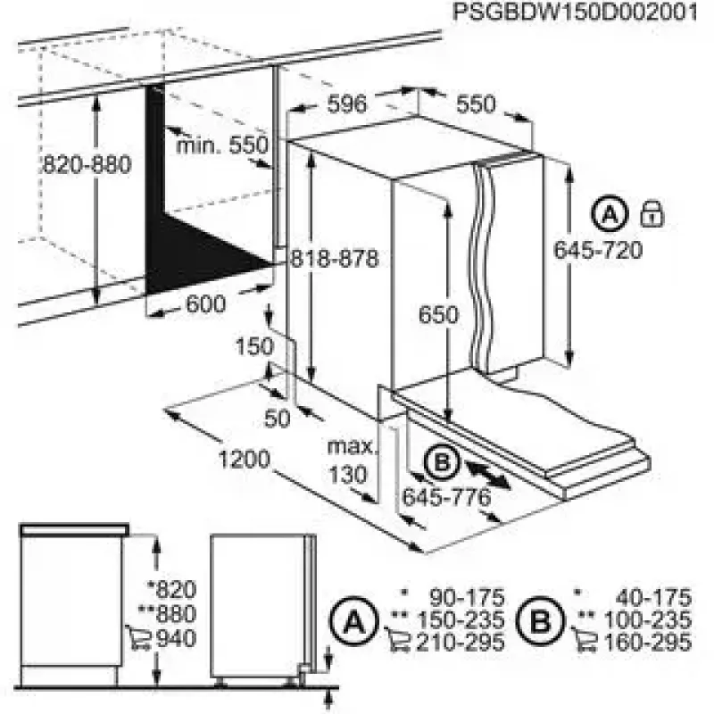Vstavaná umývačka riadu Electrolux SatelliteClean EEM48300L, 14 súprav riadu, 46 dB