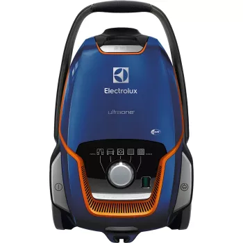 Podlahový vysávač Electrolux EUOC94DB, suché čistenie, 5 L vrecko na prach, 850 W, akčný rádius 12 m, alergénový filter, čierny
