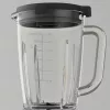 Stolový mixér Electrolux E6TB1-6ST — 1,75 L misa, 1400 W, otočný ovládač, čierny/nehrdzavejúca oceľ/transparentný