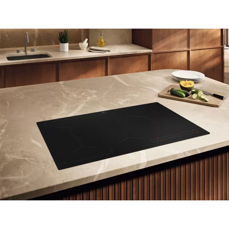 Electrolux Séria 600 EIV83443CT čierna vstavaná 80 cm zónová indukčná varná doska 4 zónová