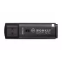 USB flash disk KINGSTON IronKey Locker Plus 50 G2 256 GB, USB Type-A, USB 3.2 Gen 1, AES-256, FIPS 197