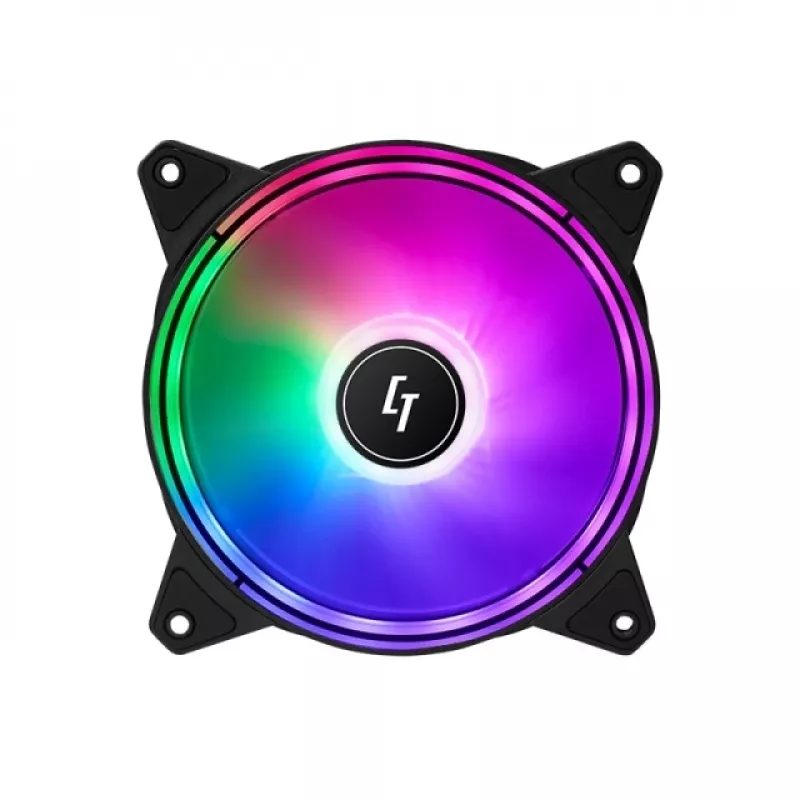 Chieftec Chieftronic Nova sada ventilátorov 12 cm čierna 3 ks