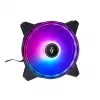 Chieftec Chieftronic Nova sada ventilátorov 12 cm čierna 3 ks