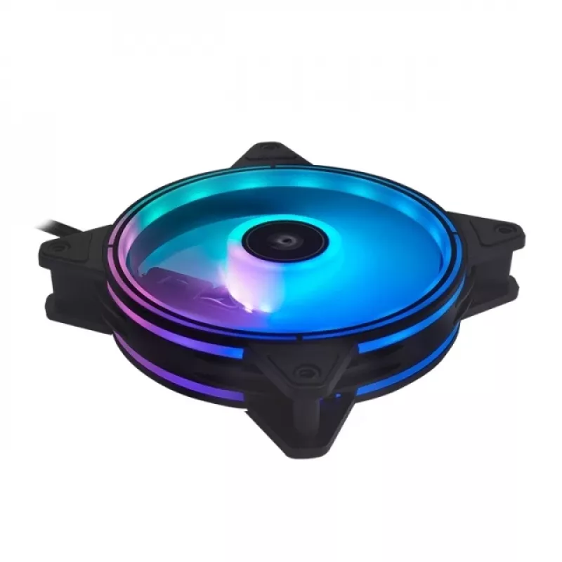 Chieftec Chieftronic Nova sada ventilátorov 12 cm čierna 3 ks