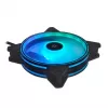 Chieftec Chieftronic Nova sada ventilátorov 12 cm čierna 3 ks