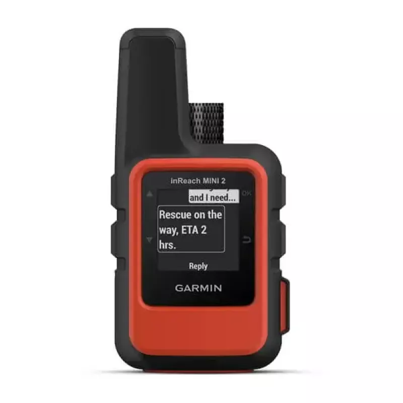 Garmin inReach Mini 2 osobné čierna červená IPX7 336 h výdrž batérie