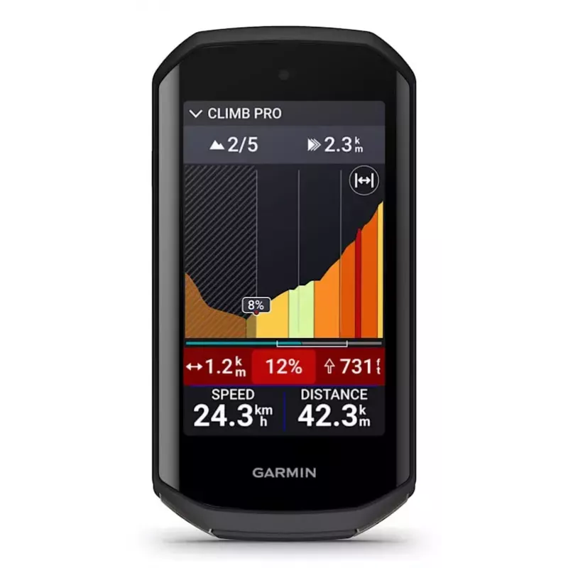 Bezdrôtový cyklistický počítač GARMIN Edge 1050 8,89 cm (3,5 inch) LCD, 64 GB, GPS/GLONASS/Galileo, IPX7, 60 h